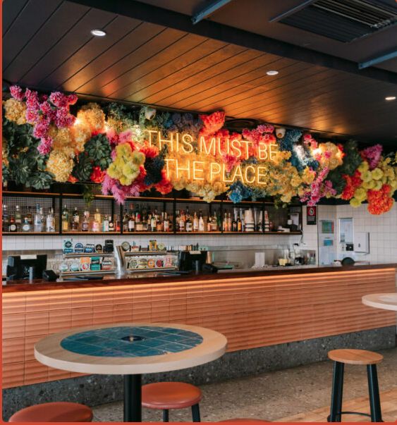 Inside Henleys Bar